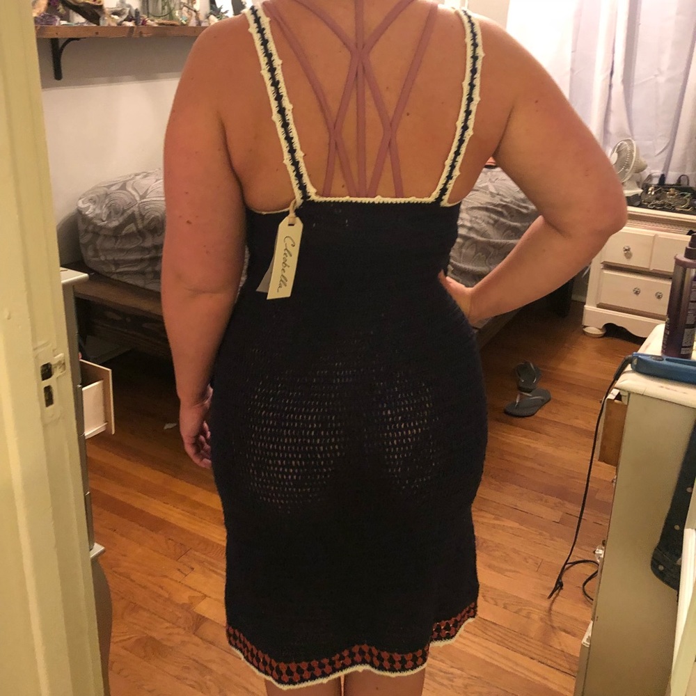 NWT Cleobella Crochet Flower Midi - Picture 2 of 3